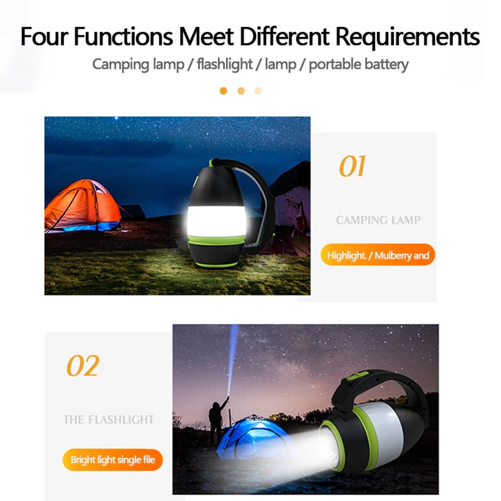 Rechargeable LED Camping Light with 5 Modes Z1169