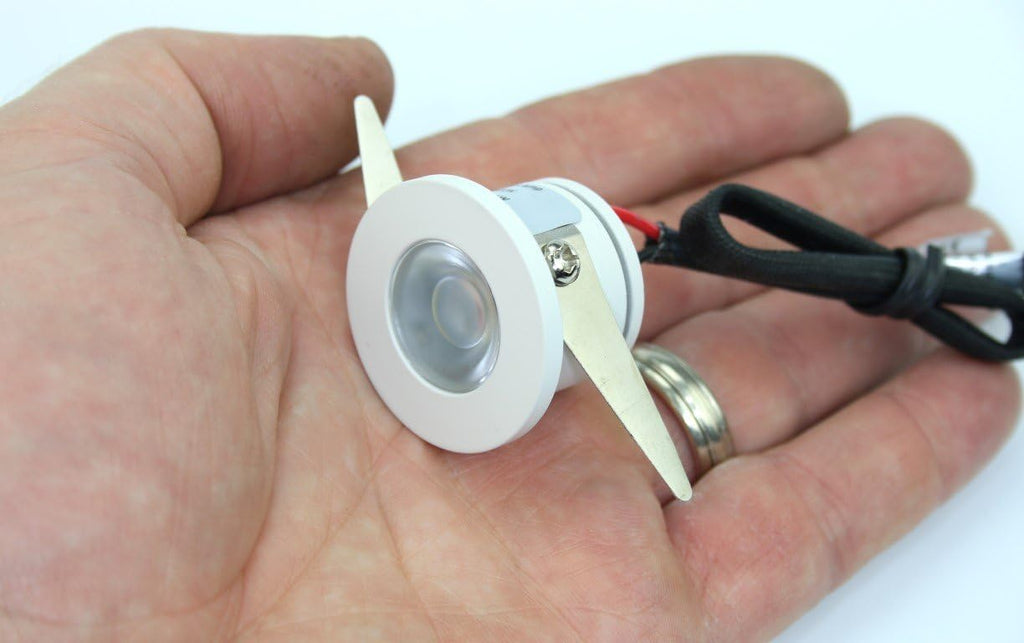 1.25 Diameter 1 Watt Cool White LED Down Light W445