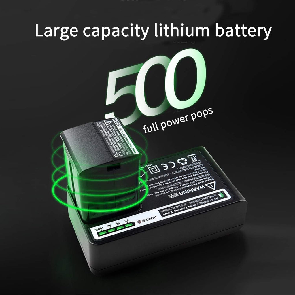 Pocket Flash Speedlite Monolight with 2900mAh Lithium Battery T841481