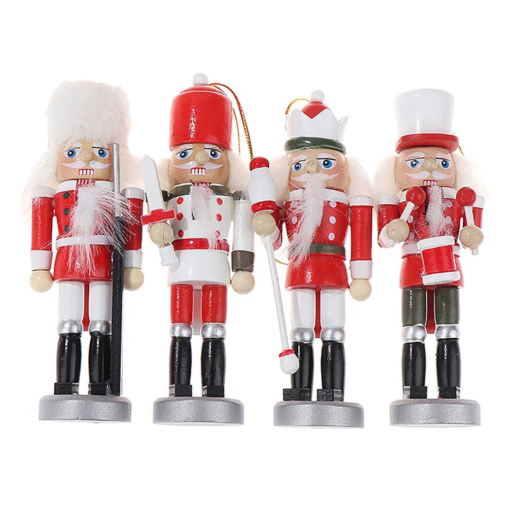 1Pc 12CM Nutcracker Puppet Soldier Xmas Tree Pendant Z433590
