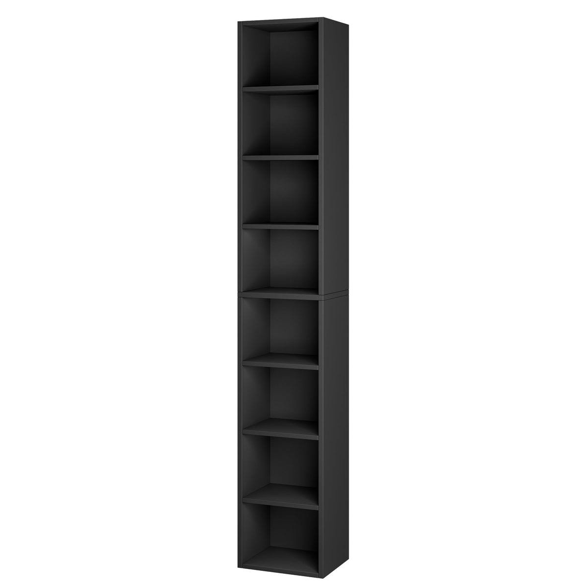 71 Inches Tall Narrow 8-Tier Bookcase with Adjustable Shelves Z116298