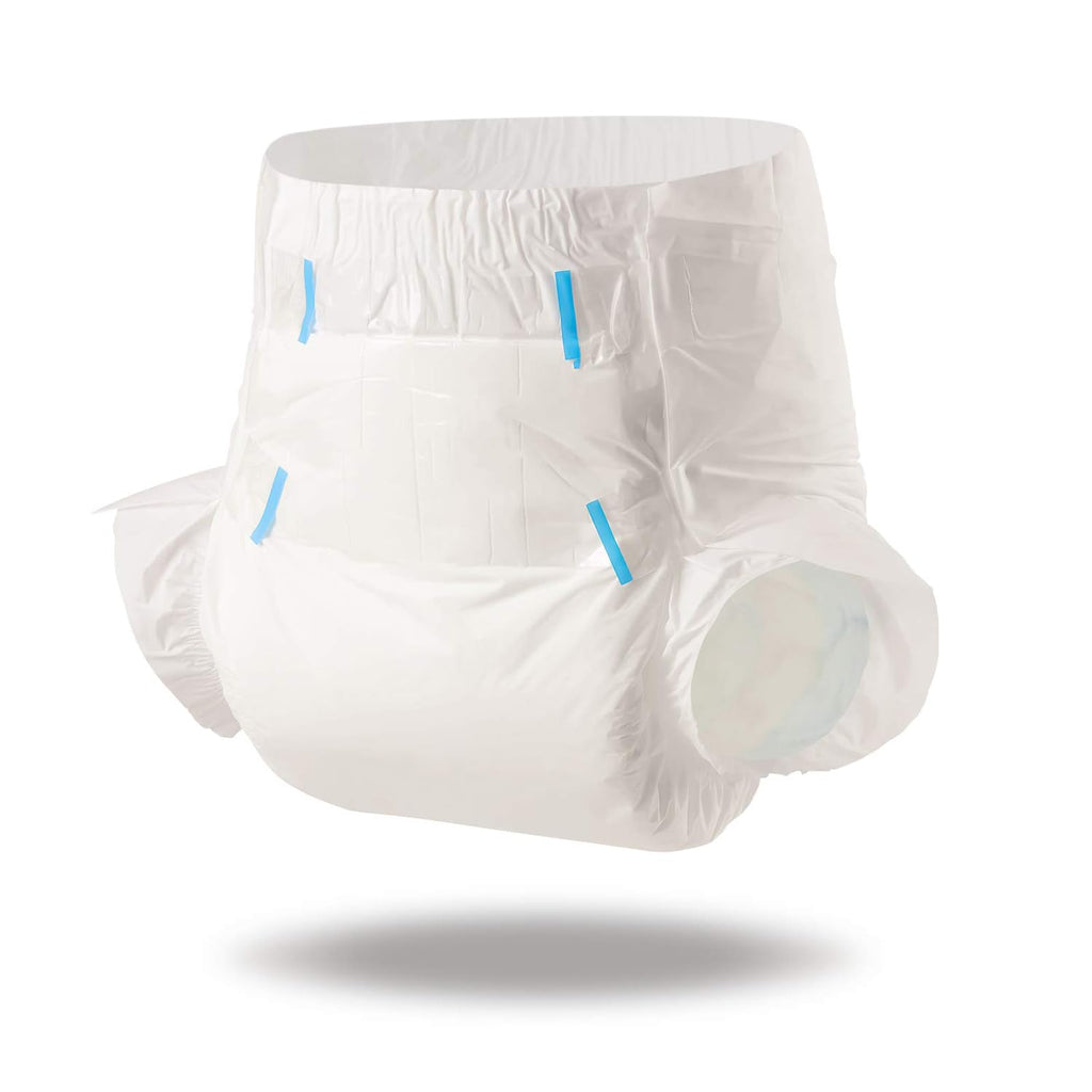 Diaper 10 Pieces Protective Underwear White 28"-38" W416