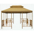 Replacement Canopy Top for Victorian Gazebo, Solid Beige, Riplock 350 L708