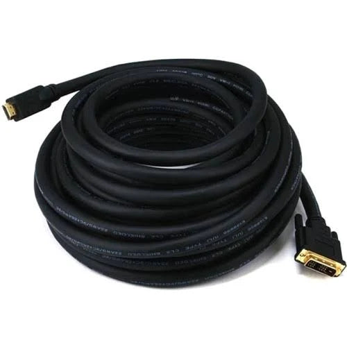 HDMI to DVI Adapter Cable Black 50ft B957