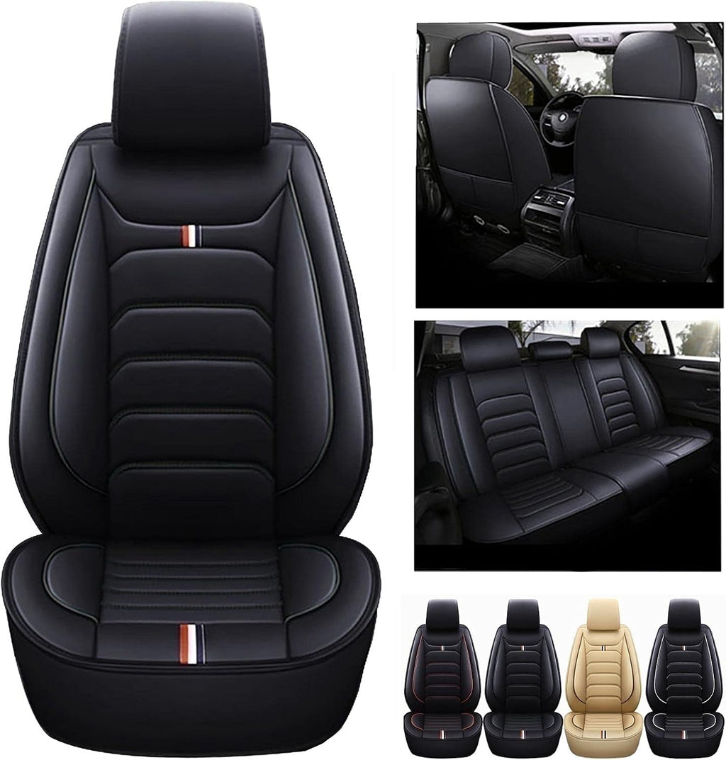 Waterproof PU Leather 5-seat Car Seat Covers O35065
