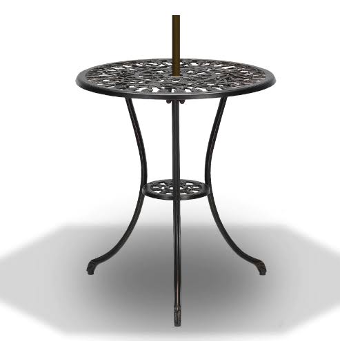 Bronze 3-Piece Cast Aluminum Round Bistro Set F30949