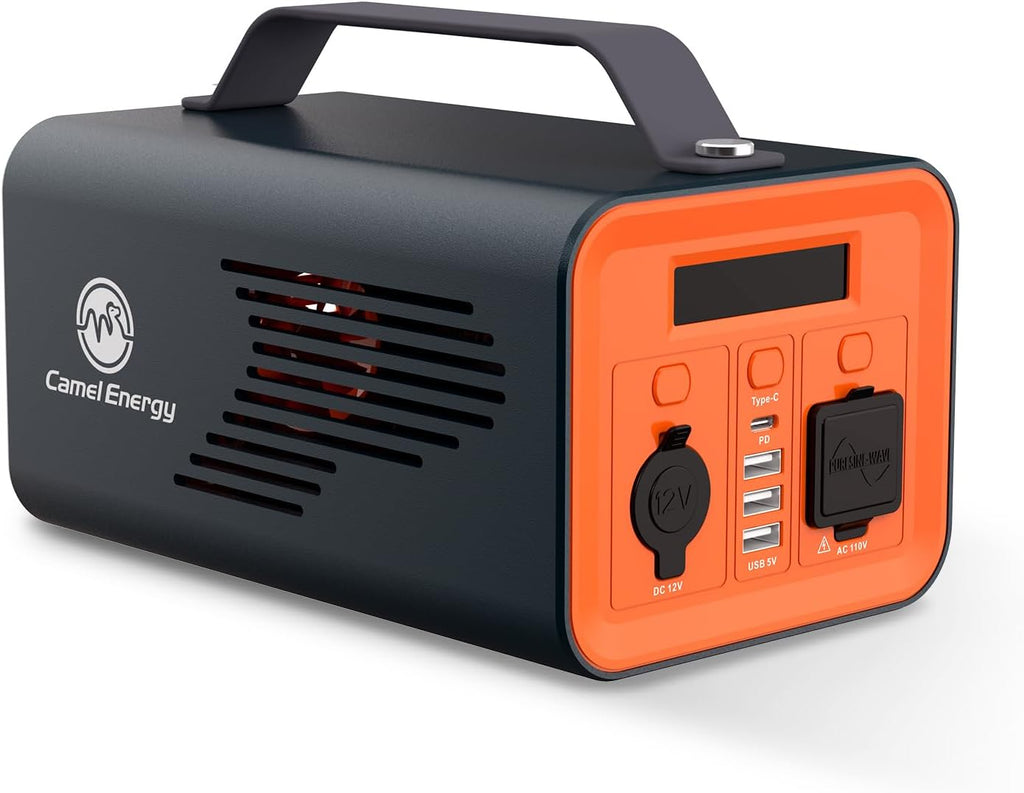 Portable Power Station 230Wh 200W LiFePO4 Battery Backup AC Outlet PD 60W W30164