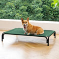 Grey Raised Dog Bed with Washable Mesh Y689103