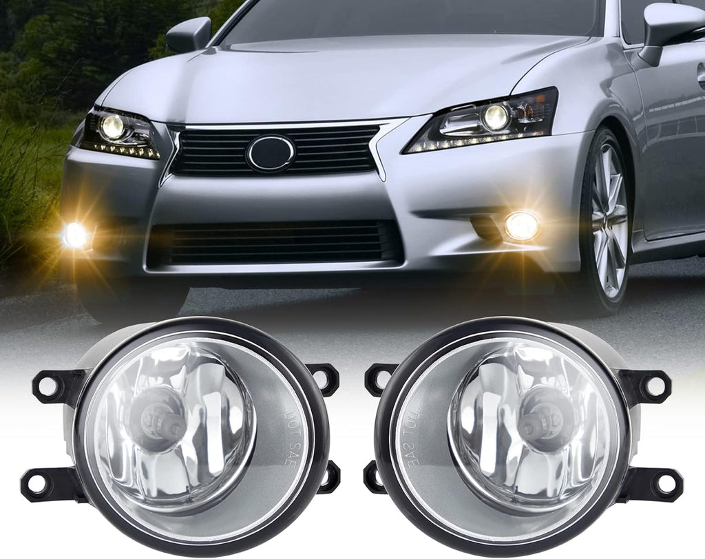 Fog Lights Assembly With Halogen Bulbs Switch And Wiring Kit G398111