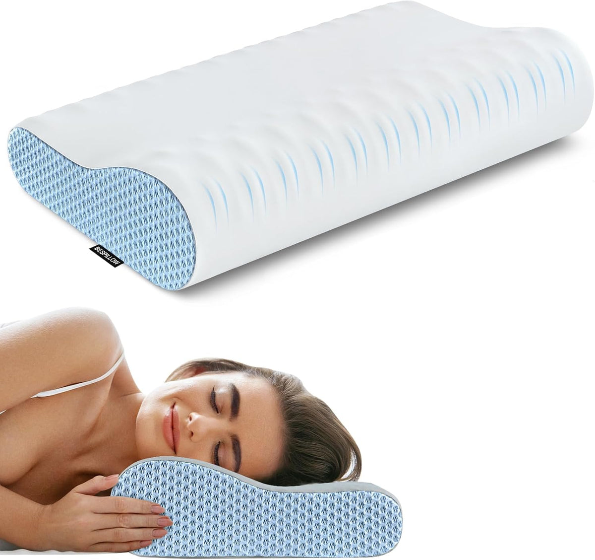 Memory Foam Cervical Pillow M2501