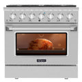 36 Slide-In Single Oven Natural Gas Range with 6 Burners P531