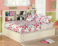 Twin Bookcase Bed H946