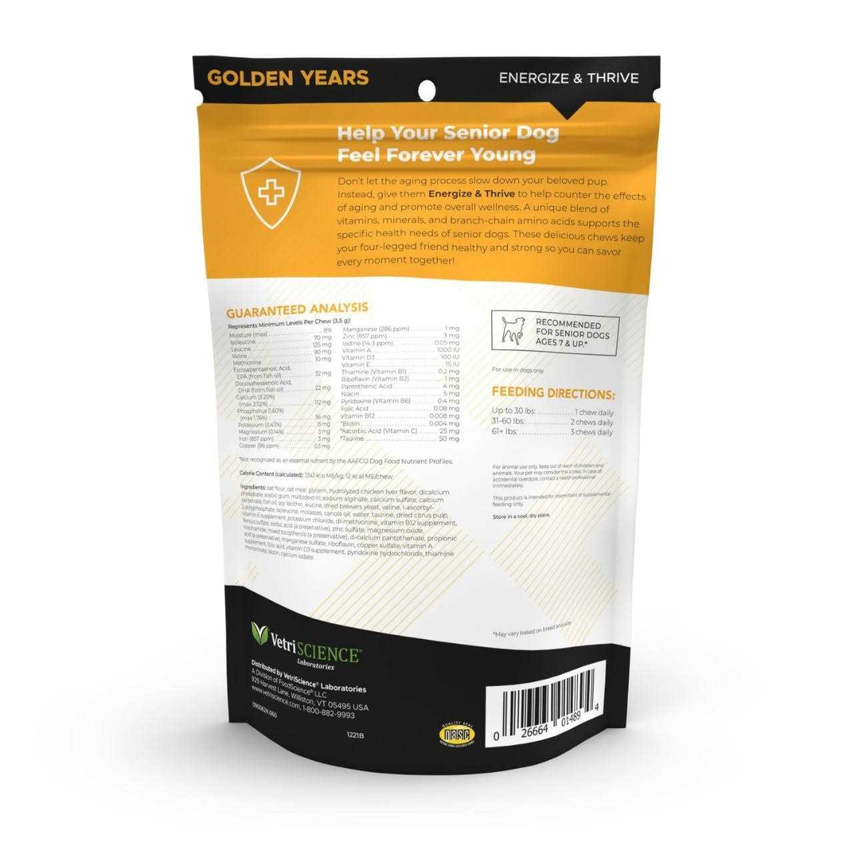Senior Dogs Multivitamin J9009