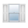 Standard Size Double Panel Vinyl Shutters F282053