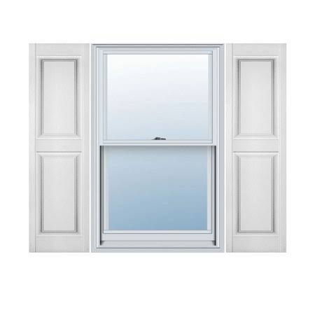 Standard Size Double Panel Vinyl Shutters F282053