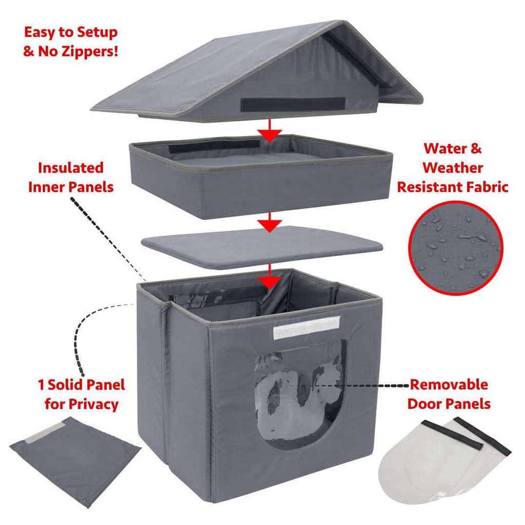 Outdoor Cat House I345729