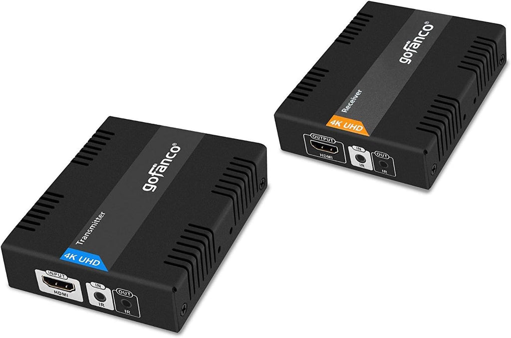 HDBaseT HDMI Extender 4K 60Hz Over CAT5e/CAT6/CAT7 Cable with Bi-Directional IR J2324