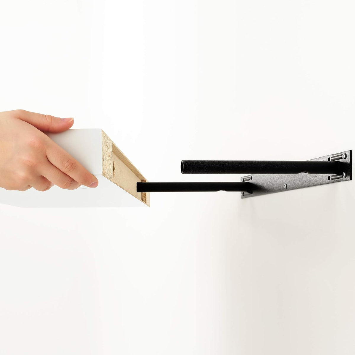 White Wall Shelf (26x110 cm) N5140