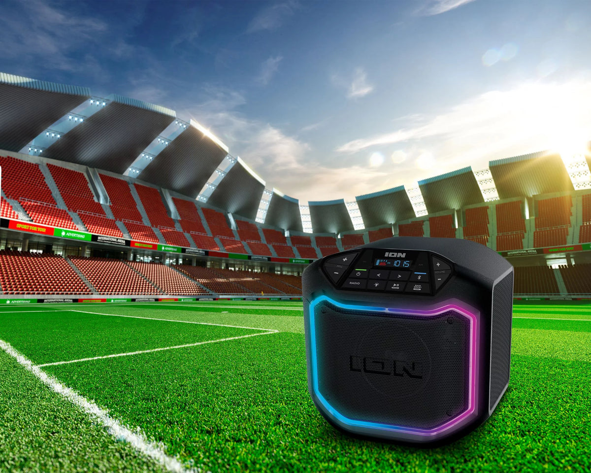 Portable Bluetooth Speaker with LED Lighting, Black B853703