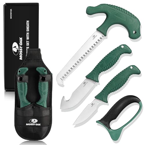 4 Pcs Hunting Knife Set with Portable Sheath N699