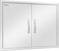 Stainless Steel Double Access Door for Outdoor Kitchen W755