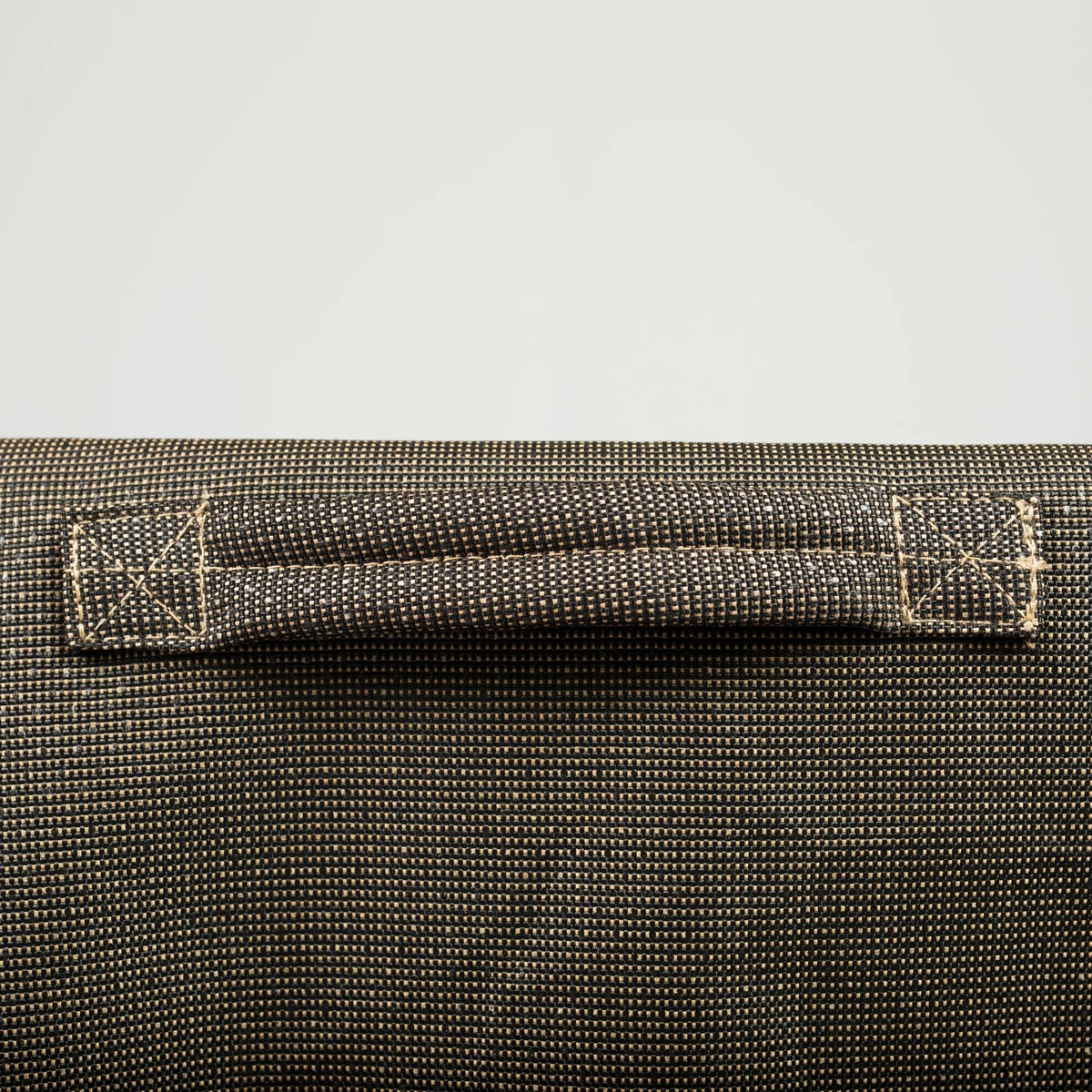 Black and Tan Square Hot Tub Cover J712