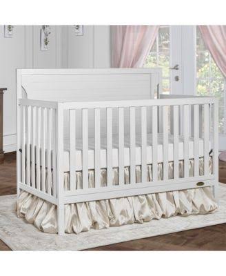 Black 5 in 1 Convertible Crib E2158