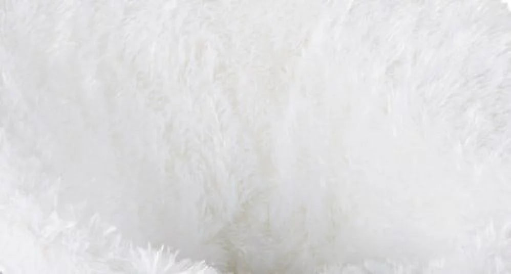 Plush Faux-Fur Kids Saucer Chair M44436