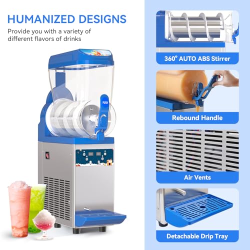 30L 304 Stainless Steel Commercial Slushy Machine J997