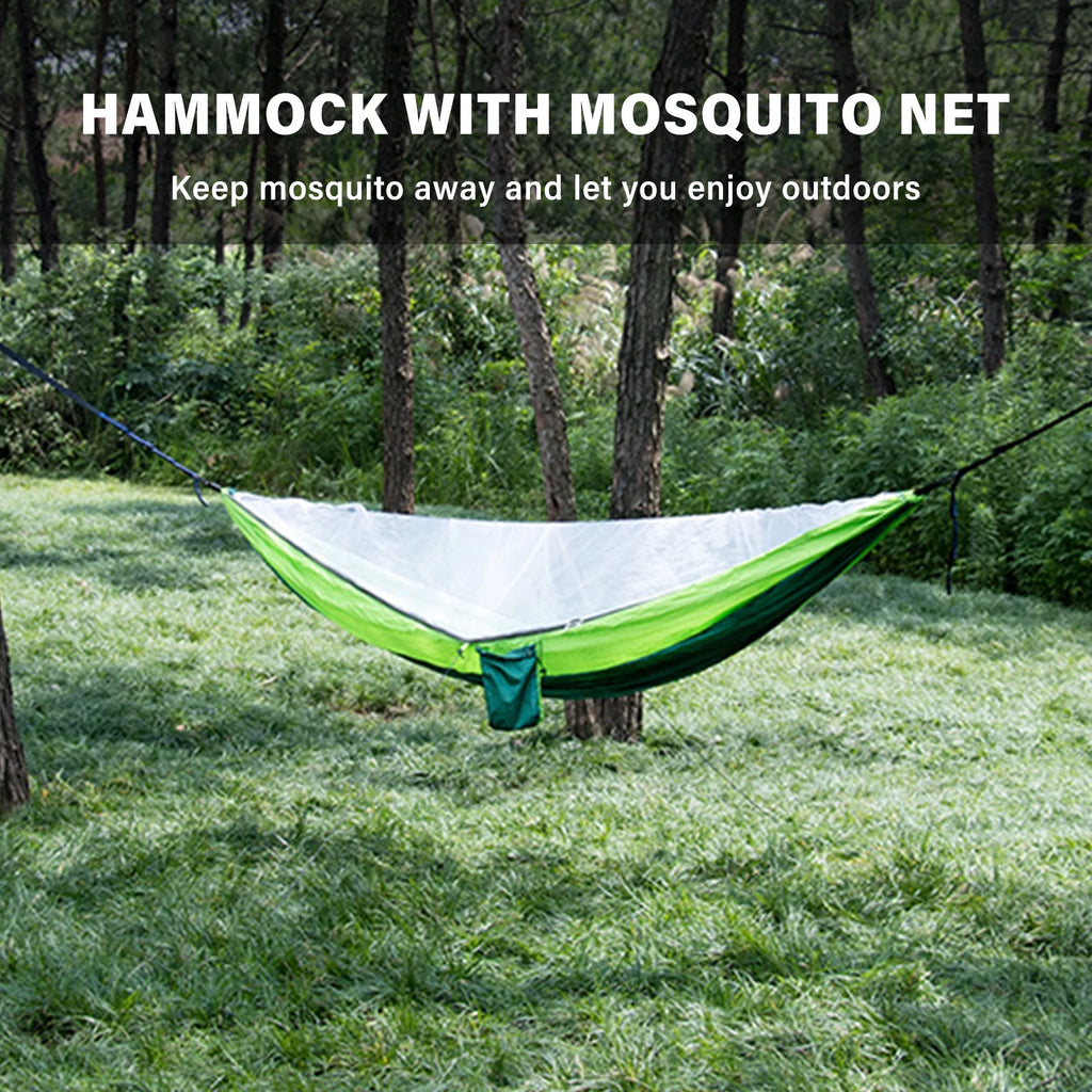 Portable Hammock with Mosquito Net for Camping U936710
