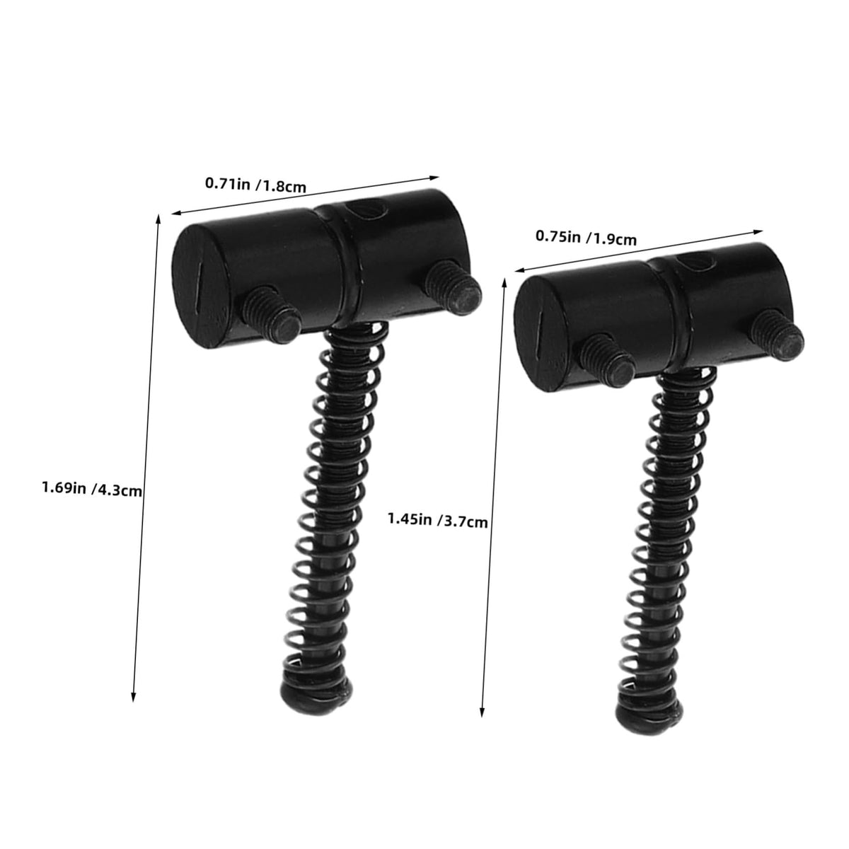 Metal String Saddles for 4-string Bass Guitar V135