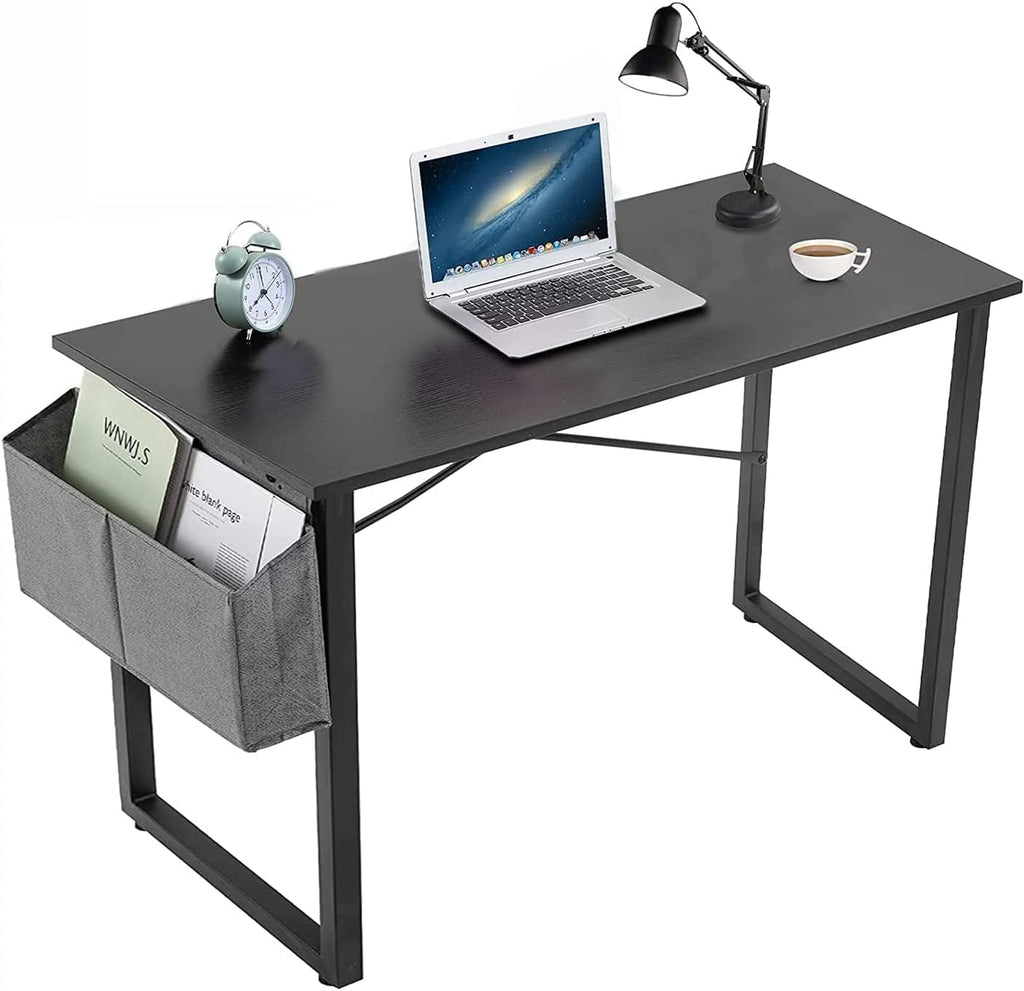 Brown 32inch Computer Desk with Storage Bag M4693