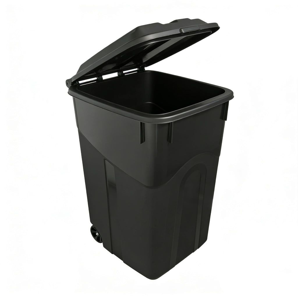 45 Gallon Wheeled Trash Can with Lid R945621