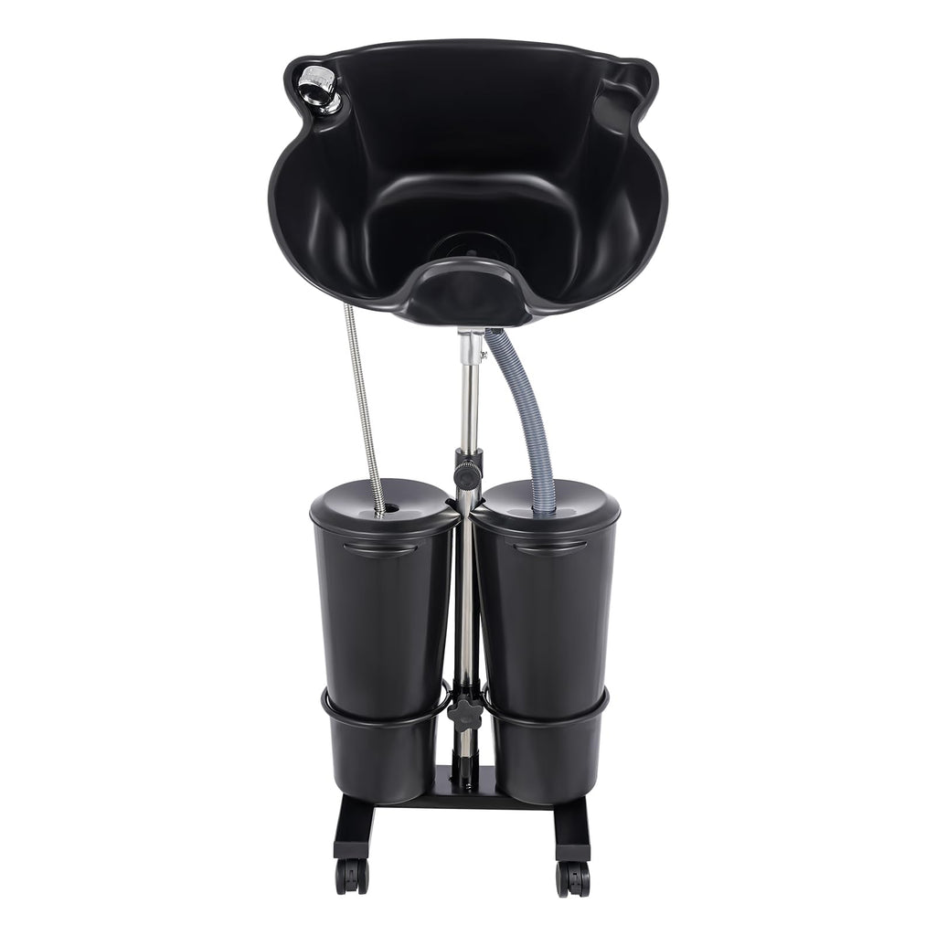 Portable Shampoo Basin with 2 Water Buckets V75862