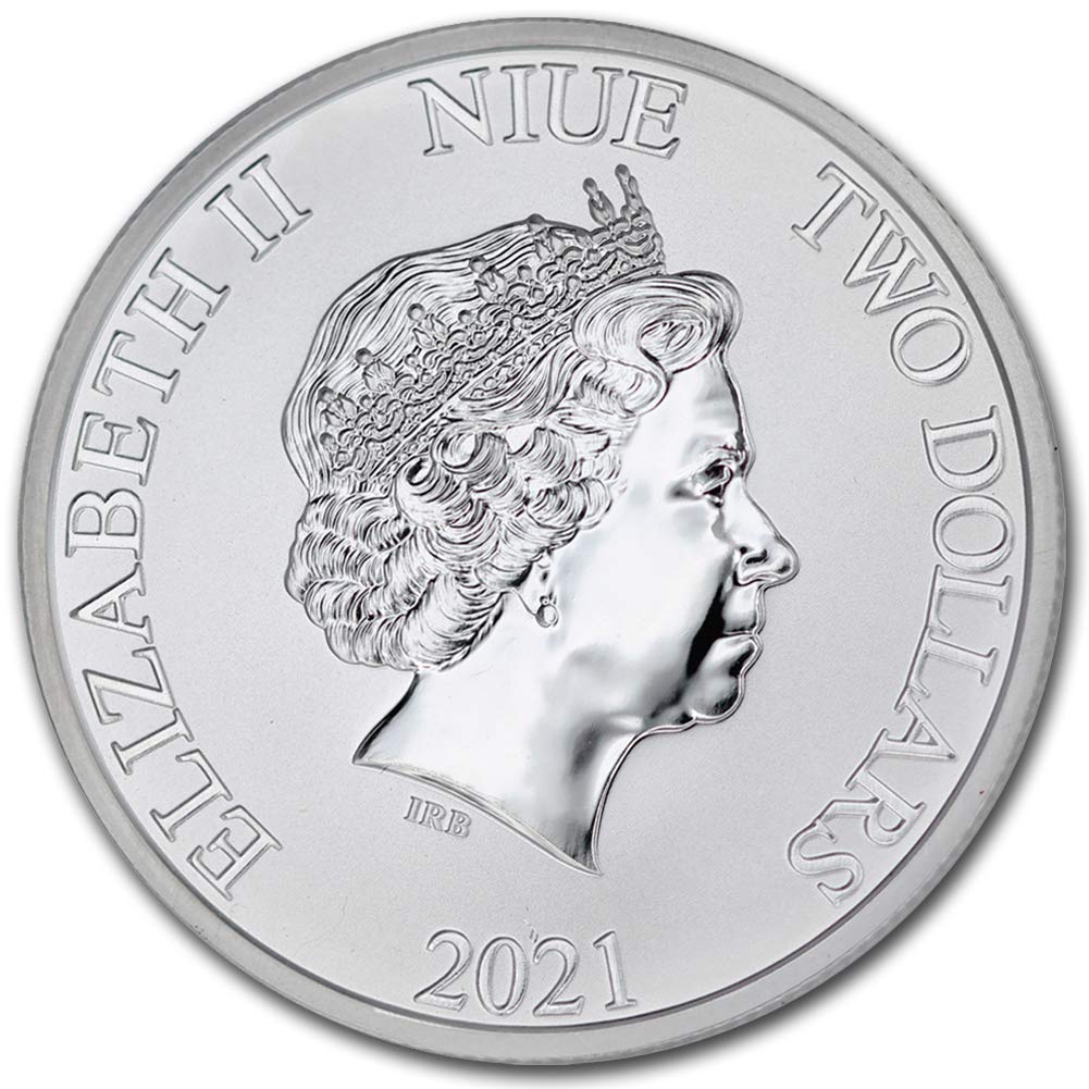 1 oz Silver Star Wars Millennium Falcon $2 E4791