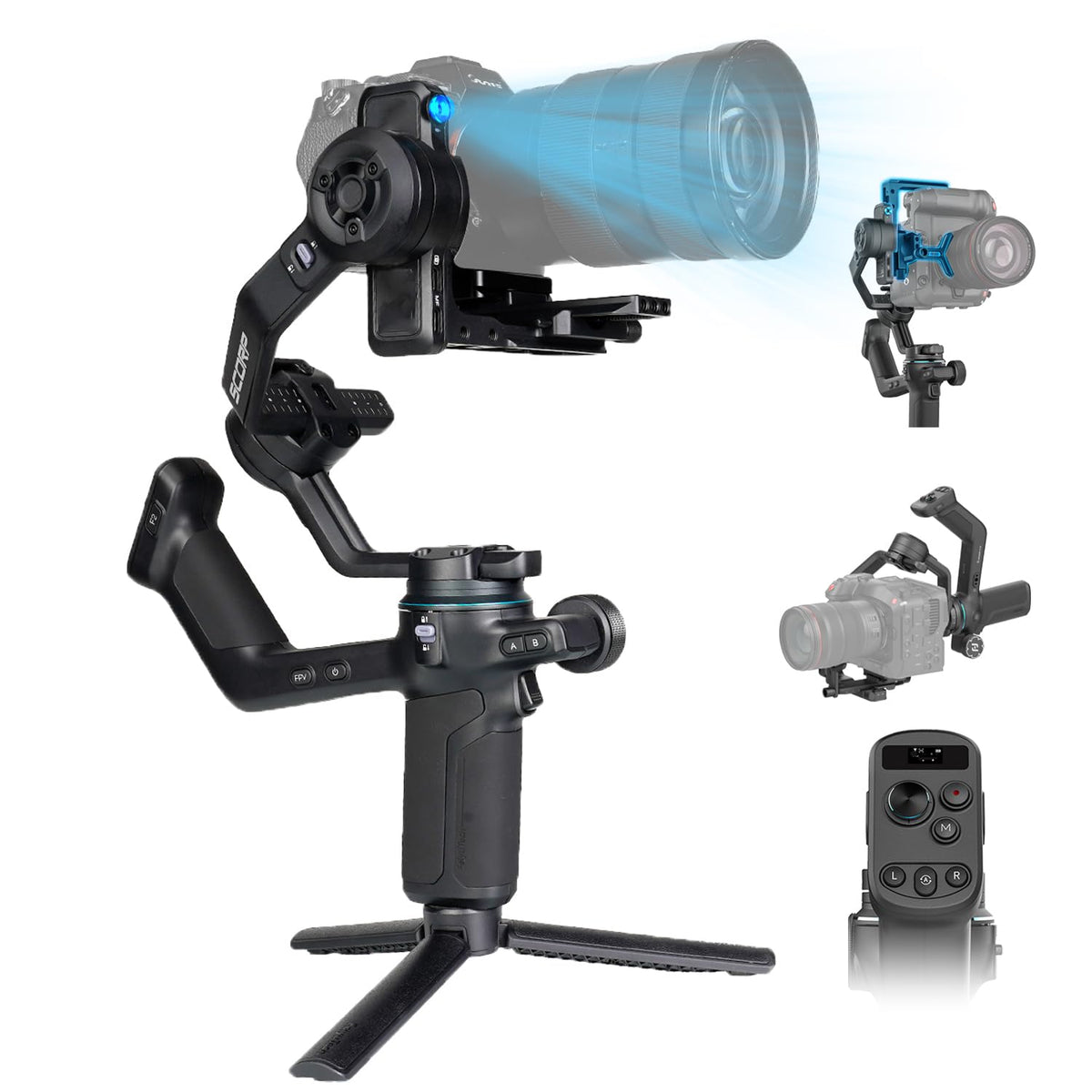 Camera Gimbal Stabilizer for Mirrorless Cameras C36993