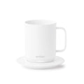 White 10 Ounce Heated Coffee Mug Z56444