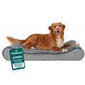 XL Plush Suede Orthopedic Dog Bed D3497