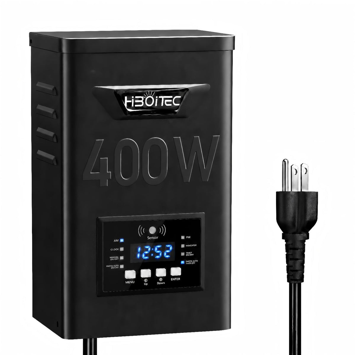 400W Low Voltage Landscape Transformer with Photocell Sensor Timer M55750