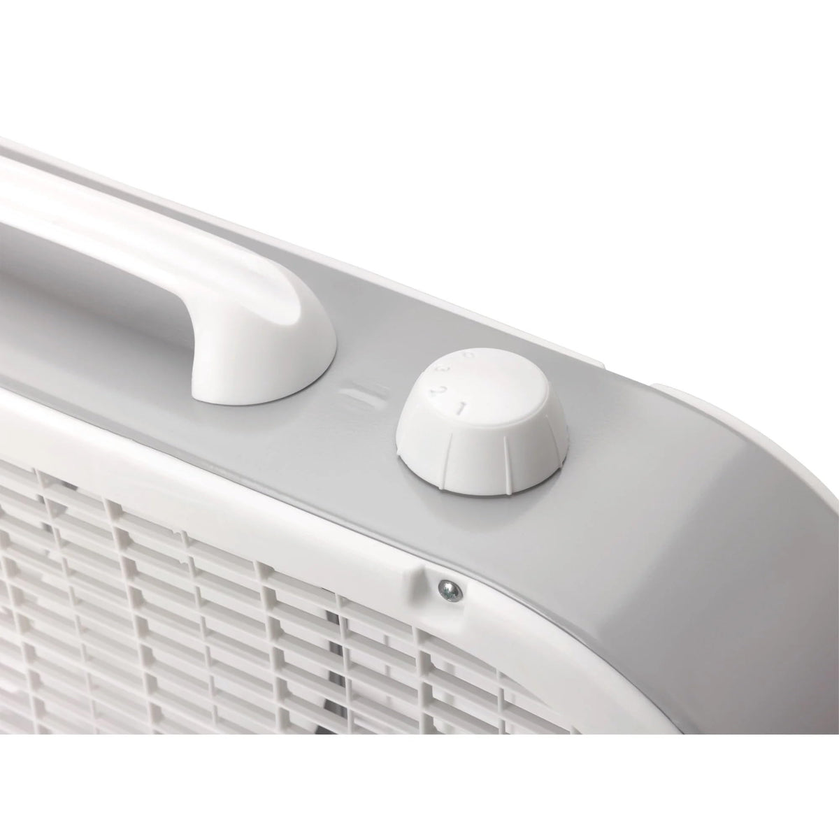 20" Classic Box Fan with 3 Speeds, White X914