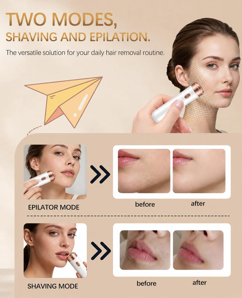 Facial Hair Removal for Women N295