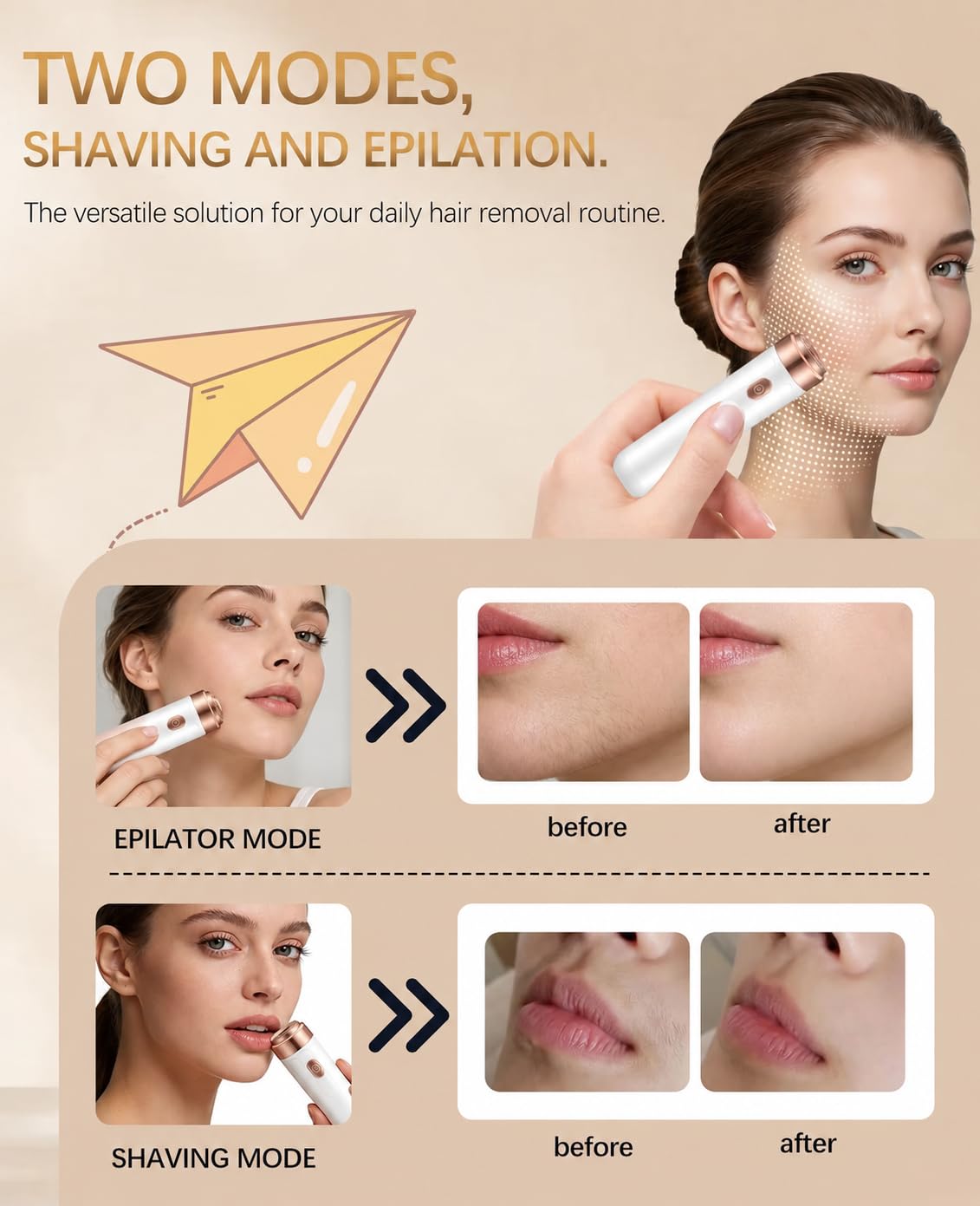 Facial Hair Removal for Women N295