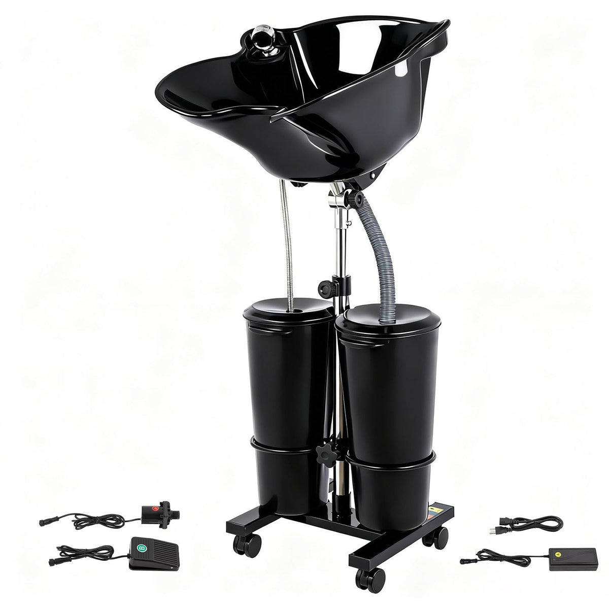 Portable Shampoo Bowl with Electric Pump J187