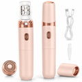 2-in-1 Facial Hair Remover with LED Light R738
