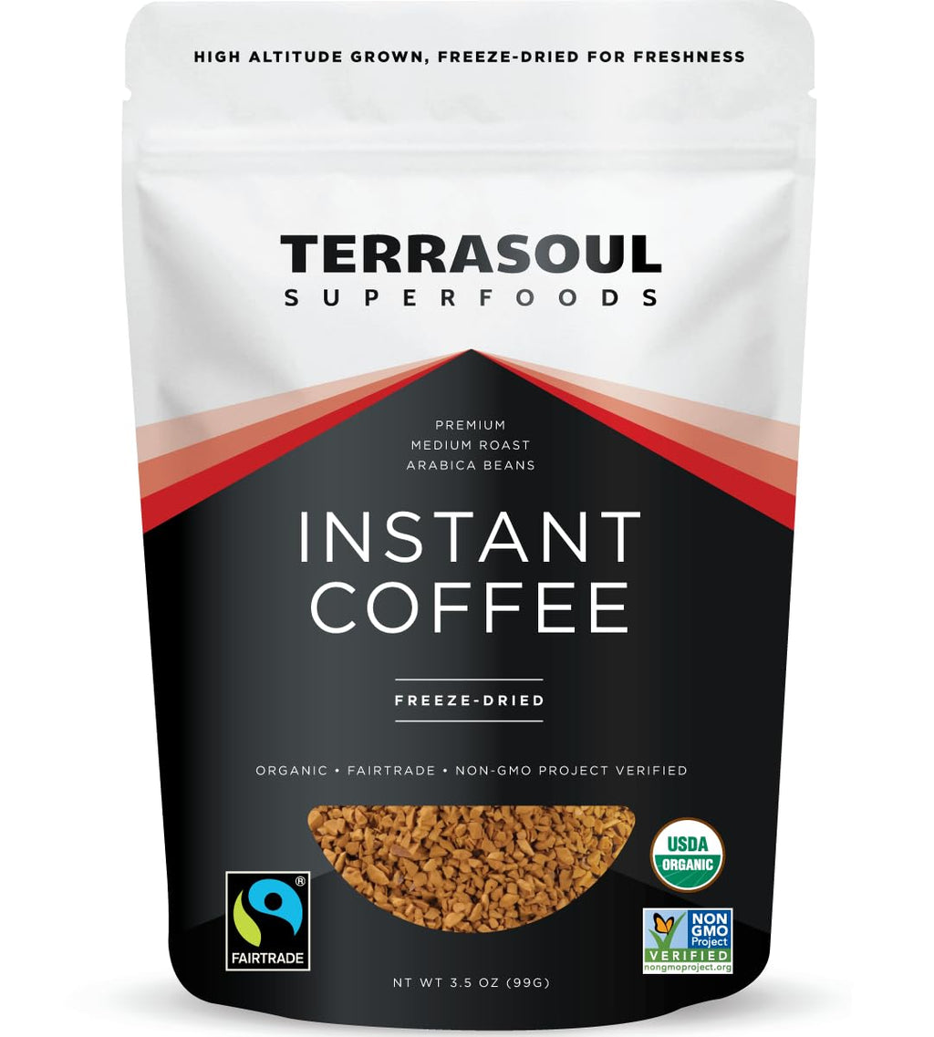 Organic Freeze-Dried Instant Coffee, 3.5 oz X9455