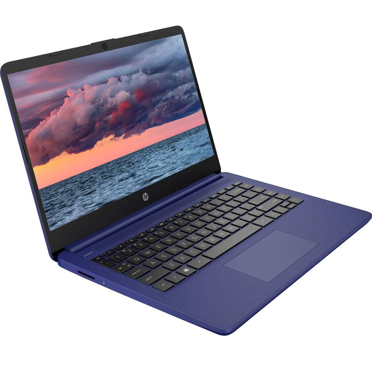 14" HD Display Intel Quad-Core N4120 4GB DDR4 RAM 64GB eMMC Blue Laptop Y65953