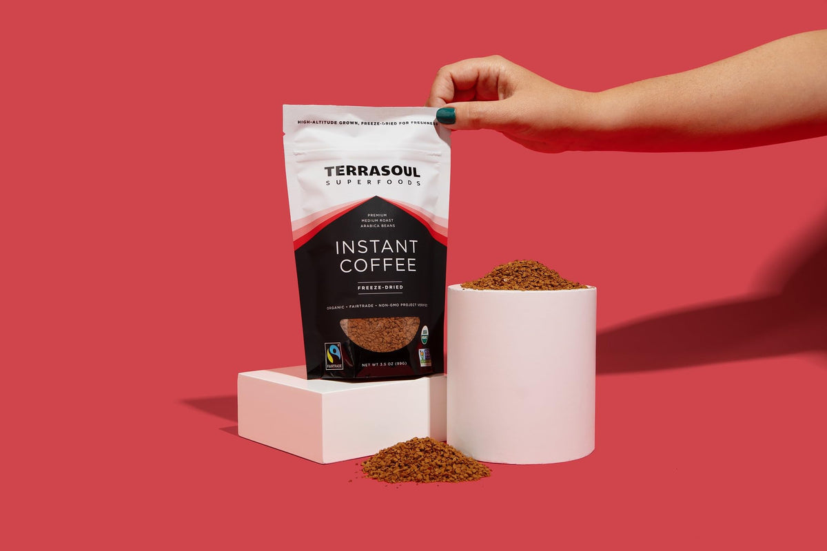 Organic Freeze-Dried Instant Coffee, 3.5 oz X9455