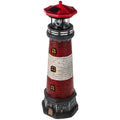 Solar Powered Lighthouse Statue Garden Decor A39240