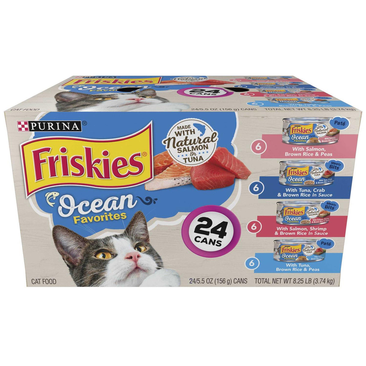 Ocean Favorites Wet Cat Food Variety Pack T673552