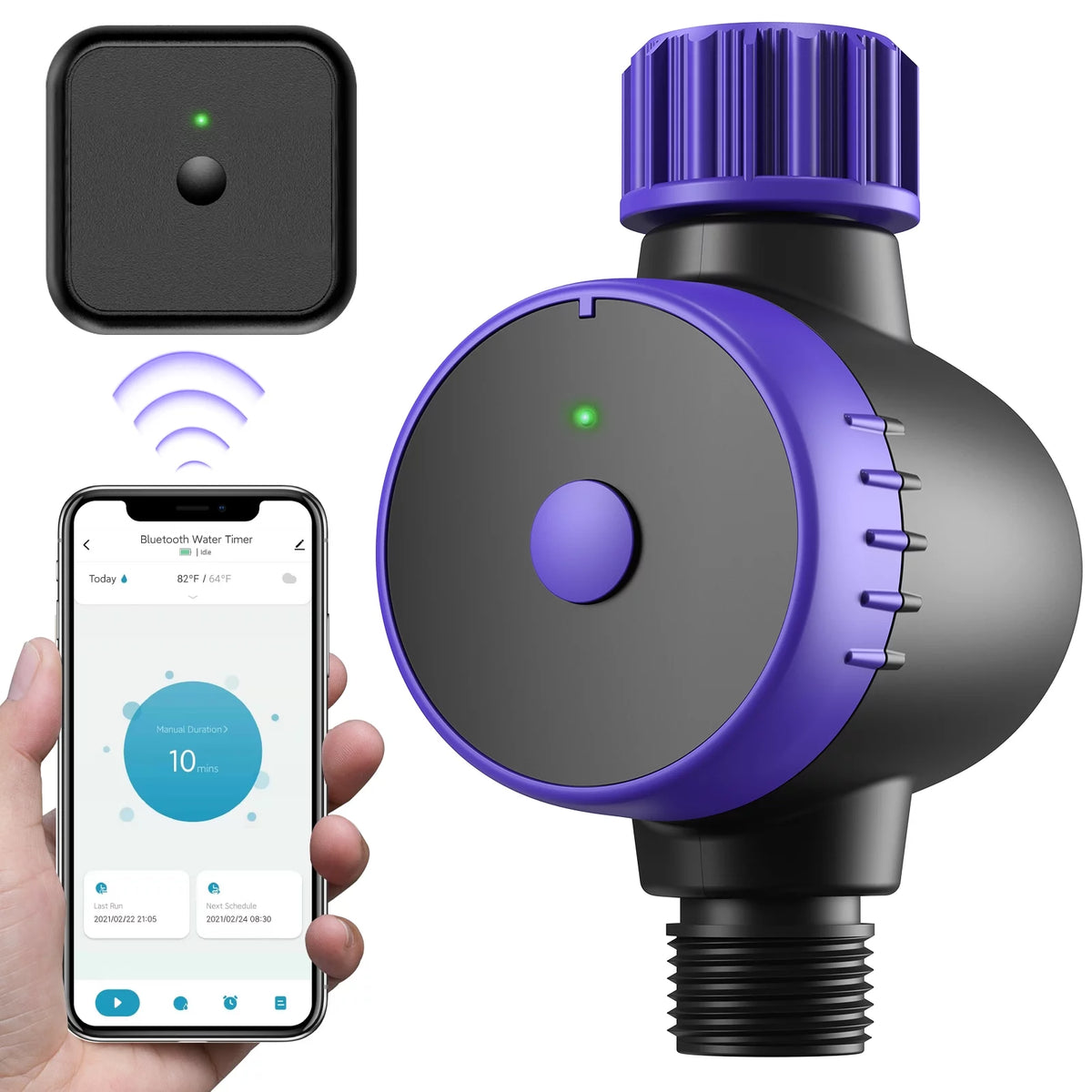 Bluetooth WiFi Smart Sprinkler Timer Q83305